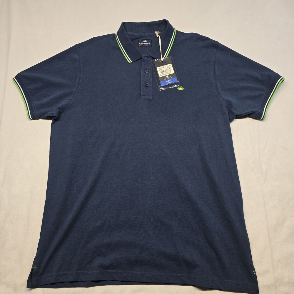 IL‎ Granchio Polo Men XXL Navy